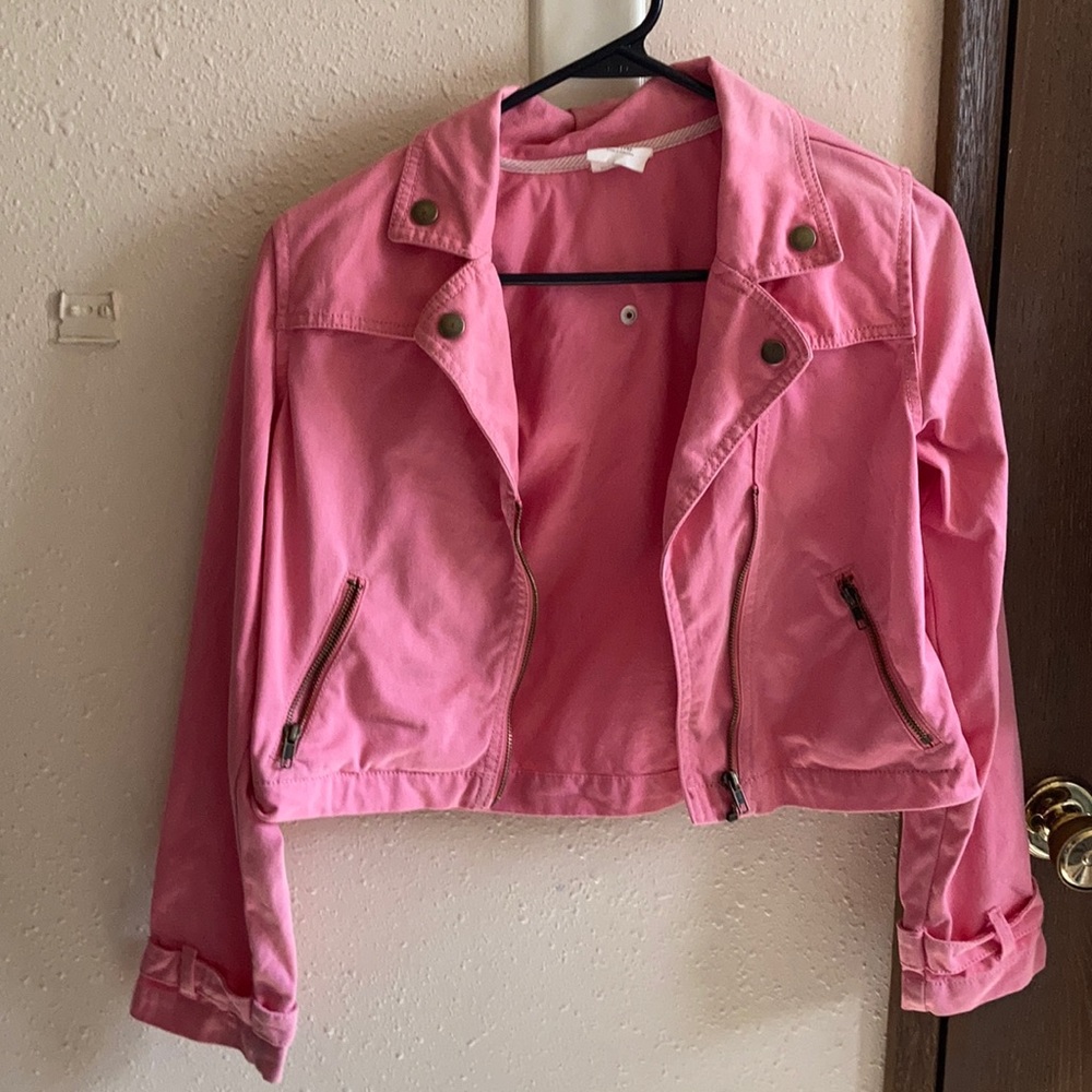 Pink Jean jacket